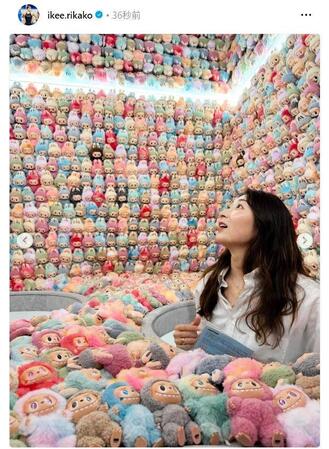 池江璃花子のインスタグラム（ｉｋｅｅ．ｒｉｋａｋｏ）より