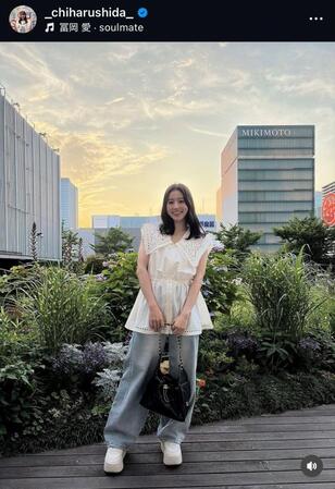 志田千陽インスタグラム（＿ｃｈｉｈａｒｕｓｈｉｄａ＿）より