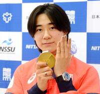 平岩優奈は緑髪で登場 全日本ピンク、NHK杯オレンジからまた変身