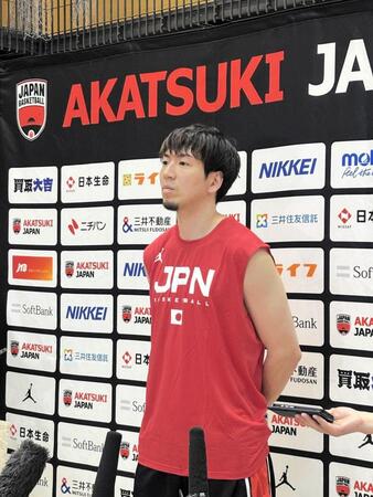 公開練習に参加した比江島