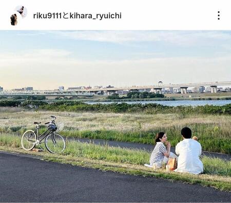 三浦璃来さんのインスタグラム（ｒｉｋｕ９１１１）より