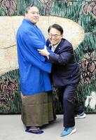 若隆景と組む大村秀章知事