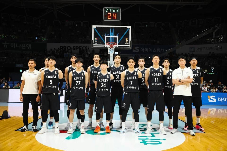 日本戦に挑んだ韓国代表©ＦＩＢＡ