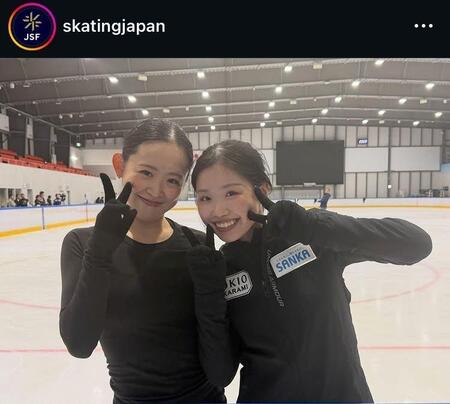 日本スケート連盟のインスタグラム（＠ｓｋａｔｉｎｇｊａｐａｎ）より