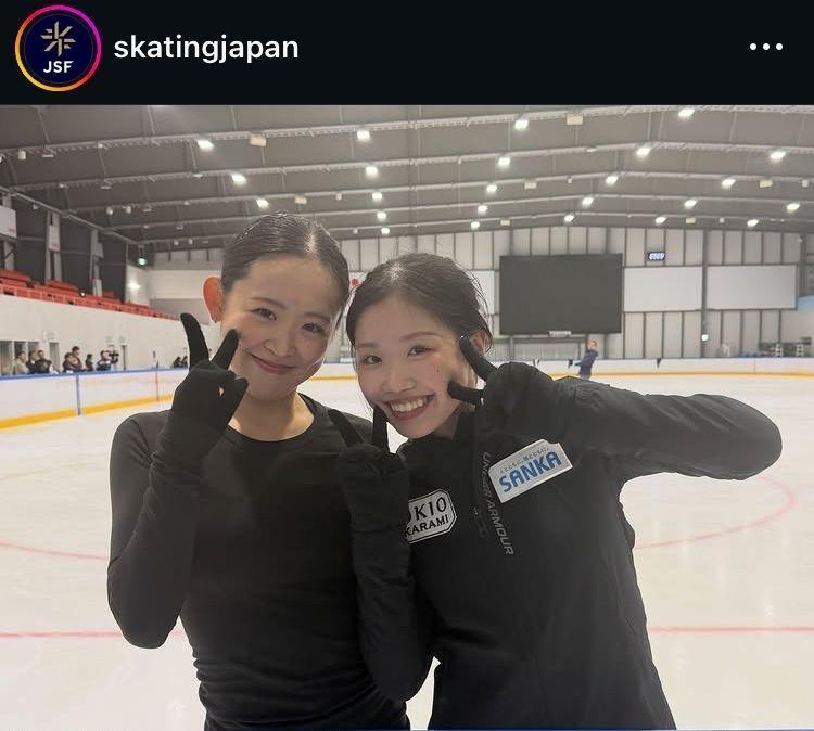 日本スケート連盟のインスタグラム（＠ｓｋａｔｉｎｇｊａｐａｎ）より