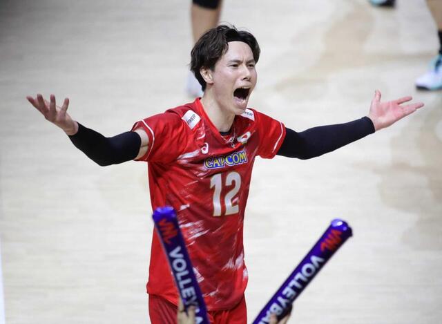 高橋藍が両軍最多26得点 日本9戦全勝で決勝大会進出 イタリアとの