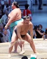 琴桜（奥）に上手出し投げで敗れた豊昇龍