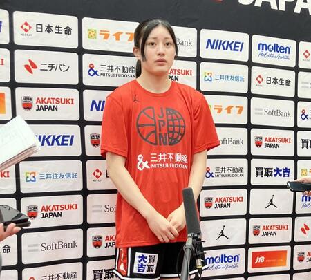取材に応じた後藤