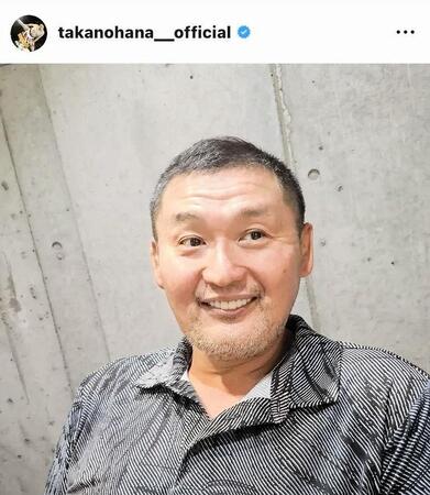 貴乃花氏のインスタグラム（＠ｔａｋａｎｏｈａｎａ＿ｏｆｆｉｃｉａｌ）から