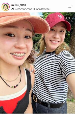 岩澤実育のインスタグラム（＠ｍｉｉｋｕ＿１０１３）から