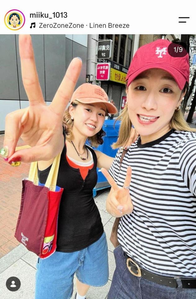 岩澤実育のインスタグラム（＠ｍｉｉｋｕ＿１０１３）から
