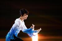 圧巻の演技を披露する羽生結弦さん