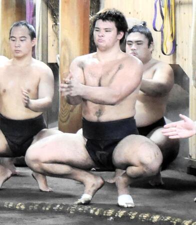 稽古に励む砂田昌広