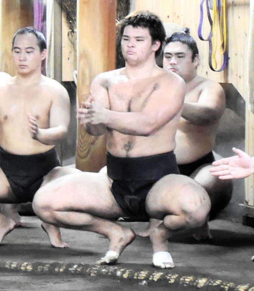 稽古に励む砂田昌広