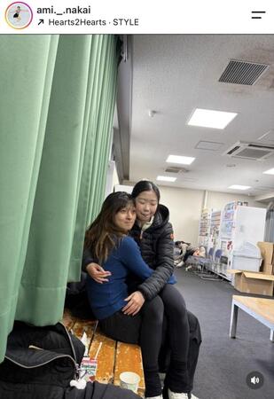 中井亜美インスタグラム（ａｍｉ．＿．ｎａｋａｉ）より