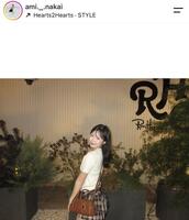 中井亜美インスタグラム（ａｍｉ．＿．ｎａｋａｉ）より