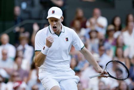 　７月のウィンブルドン選手権で２連覇を果たしたヤニク・シナー＝ウィンブルドン（共同）