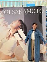 大阪市内でトークショーに出演した坂本花織さん