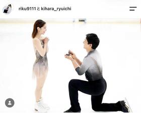 三浦璃来さんのインスタグラム（ｒｉｋｕ９１１１）より