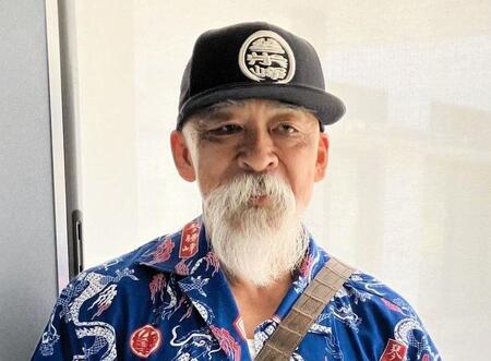 巡業に訪れた手計学さん