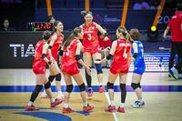 得点を喜ぶ日本代表　©Ｖｏｌｌｅｙｂａｌｌ　Ｗｏｒｌｄ