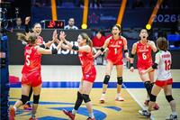得点に喜ぶ日本代表©Ｖｏｌｌｅｙｂａｌｌ　Ｗｏｒｌｄ