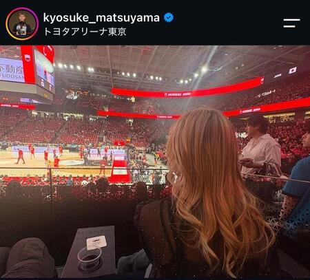 松山恭助のインスタグラム（＠ｋｙｏｓｕｋｅ＿ｍａｔｓｕｙａｍａ）より