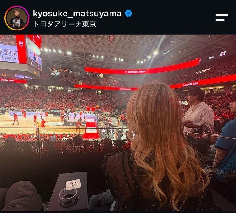 松山恭助のインスタグラム（＠ｋｙｏｓｕｋｅ＿ｍａｔｓｕｙａｍａ）より