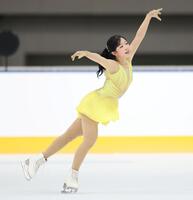 女子ＦＳ、演技する中井亜美（撮影・伊藤笙子）