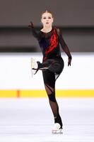 女子フリー　演技するアレクサンドラ・イグナトワ（旧姓トルソワ）
