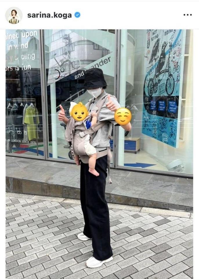 古賀紗理那さんのインスタグラム（＠ｓａｒｉｎａ．ｋｏｇａ）から
