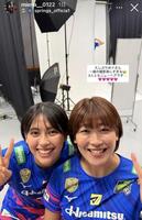 井上未唯奈インスタグラム（ｍｉｅｎａ＿＿０１２２）ストーリーズより