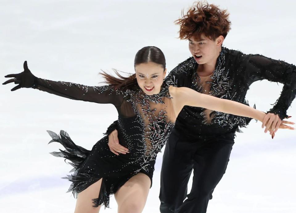 吉田唄菜、森田真沙也組