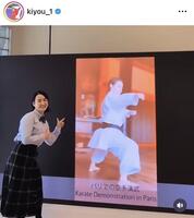 清水希容さんインスタグラム（ｋｉｙｏｕ＿１）より