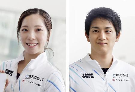 　三浦璃来さんと木原龍一さん