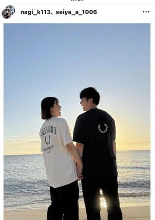 林琴奈のインスタグラム（＠ｎａｇｉ＿ｋ１１３）から