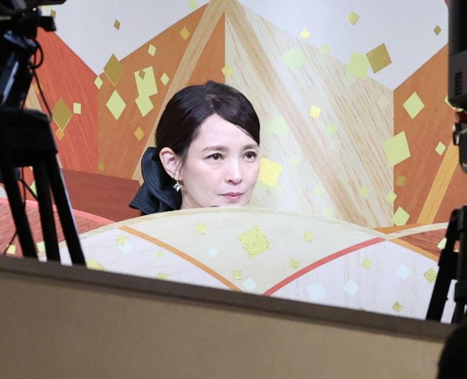 ゲスト出演した国仲涼子（撮影・棚橋慶太）