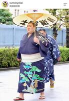 日本相撲協会のインスタグラム（ｓｕｍｏｋｙｏｋａｉ）より