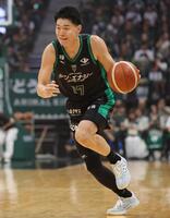 神戸ストークス・山口颯斗（撮影・坂部計介）