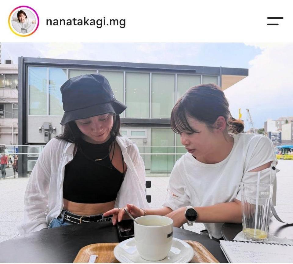 高木菜那マネジャーの公式インスタグラム（＠ｎａｎａｔａｋａｇｉ．ｍｇ）から