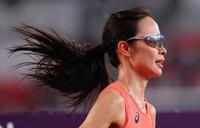 女子５０００メートル決勝　力走する山本有真