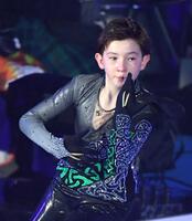 「プリンスアイスワールド」東京公演にゲスト出演した中田璃士＝２０２２年撮影