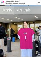 ヴェロ・バレー・ミラノのインスタグラム（＠ｖｅｒｏｖｏｌｌｅｙ）から