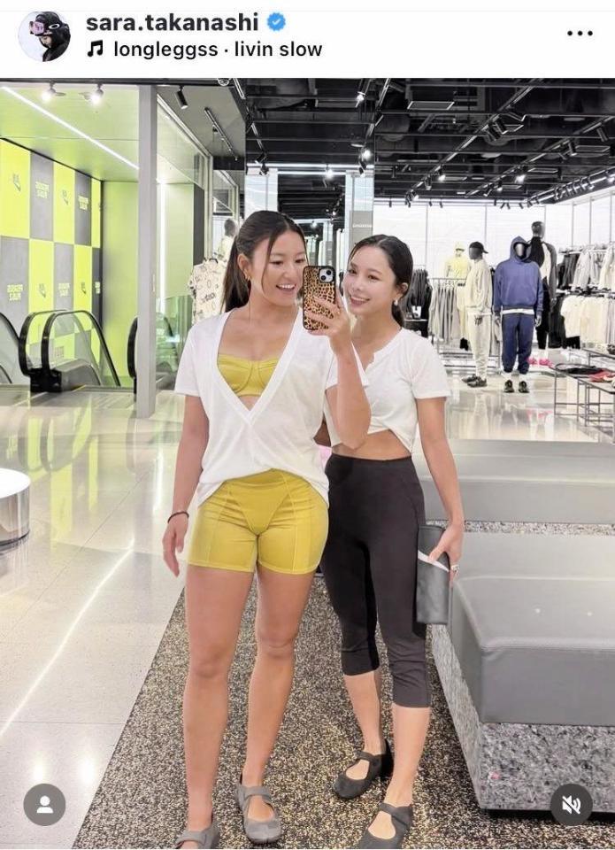 高梨沙羅のインスタグラム（＠ｓａｒａ．ｔａｋａｎａｓｈｉ）から