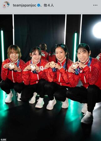 ＪＯＣの公式インスタグラム＠ｔｅａｍｊａｐａｎｊｏｃより