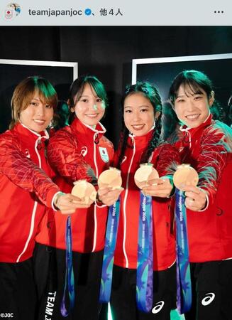ＪＯＣの公式インスタグラム＠ｔｅａｍｊａｐａｎｊｏｃより