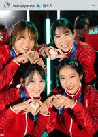 ＪＯＣの公式インスタグラム＠ｔｅａｍｊａｐａｎｊｏｃより