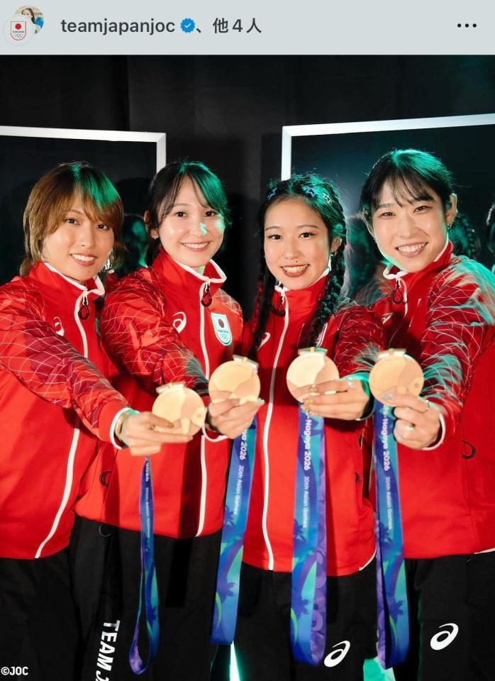 ＪＯＣの公式インスタグラム＠ｔｅａｍｊａｐａｎｊｏｃより