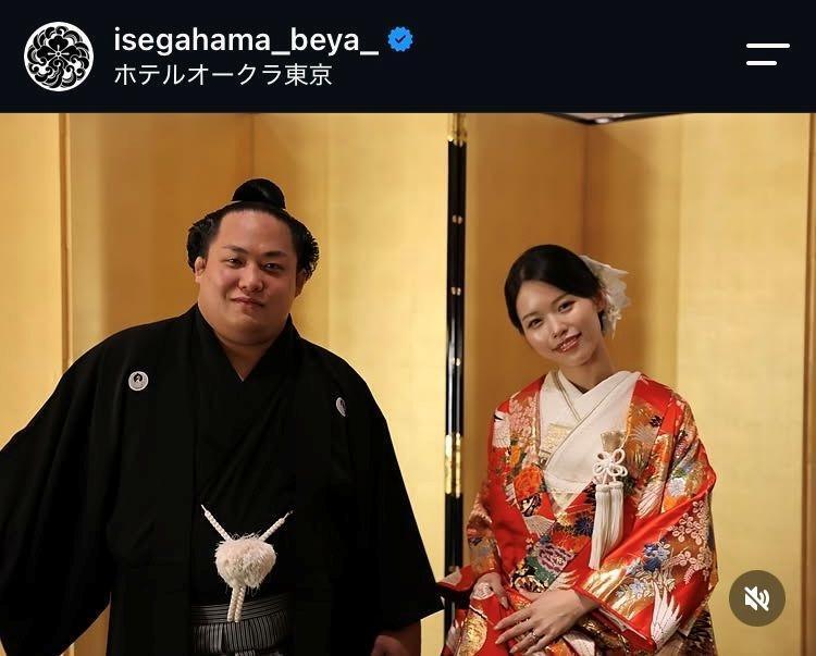 伊勢ケ浜部屋のインスタグラム（ｉｓｅｇａｈａｍａ＿ｂｅｙａ＿）より