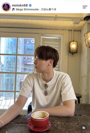永露元稀のインスタグラム＠motokn68から（１０月１日付）